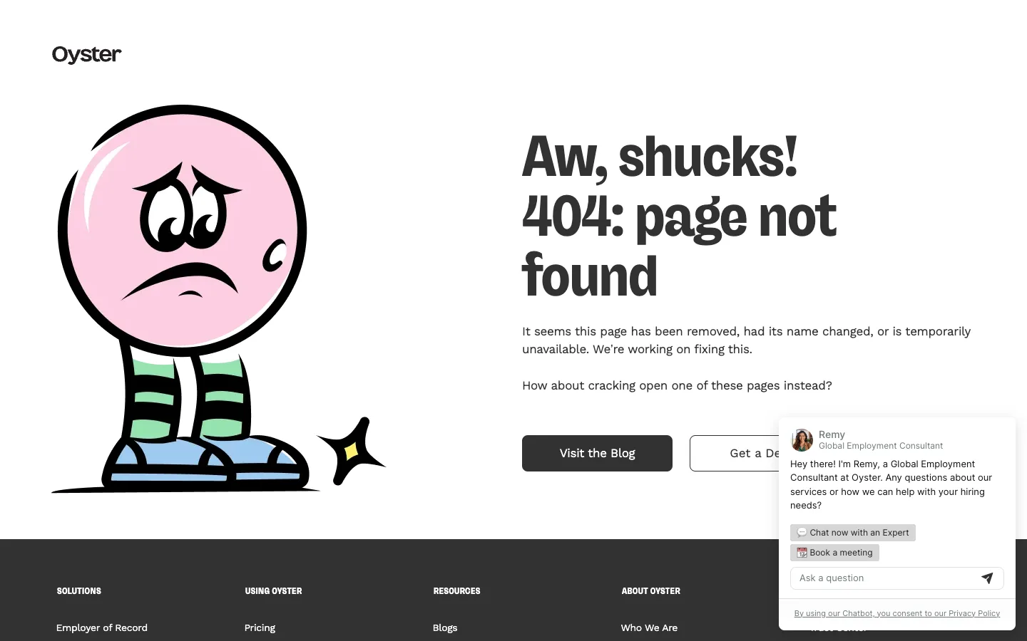 Oyster HR product features
