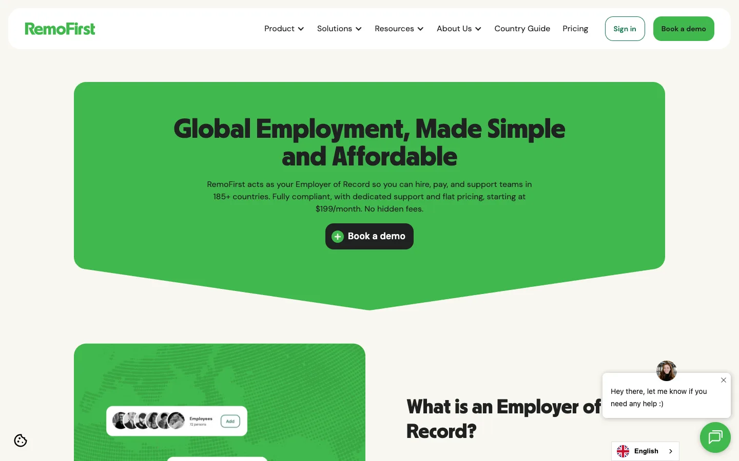 Remofirst product features